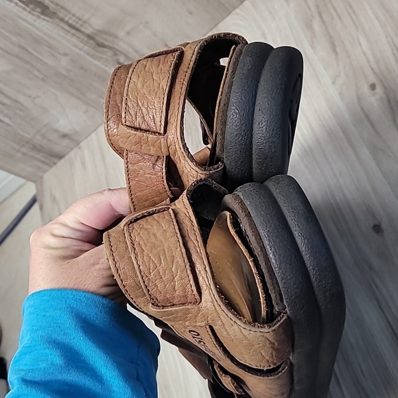 Mephisto Sam Fisherman Sandals Men’s Size 12 / EU 46 Brown Leather Comfort main image 7